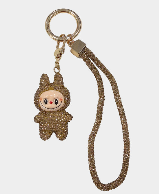 Crystal Figure Keychain/Bag Charm view 