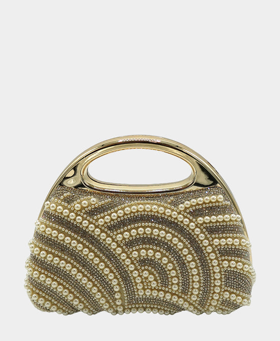 Crystal & Pearl Evening Bag view 1