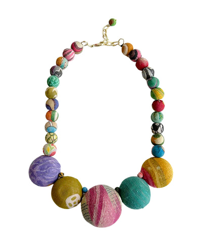 Beaded Halves Necklace image 1