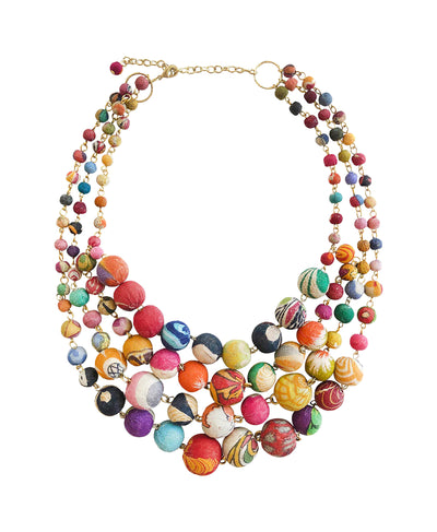 Beaded Statement Necklace image 1