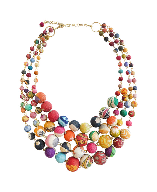Beaded Statement Necklace view 1