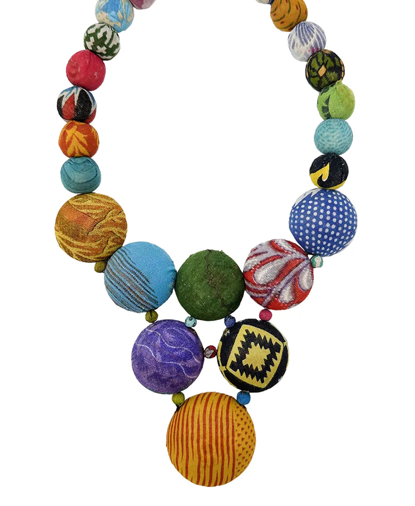Beaded Statement Necklace view 2