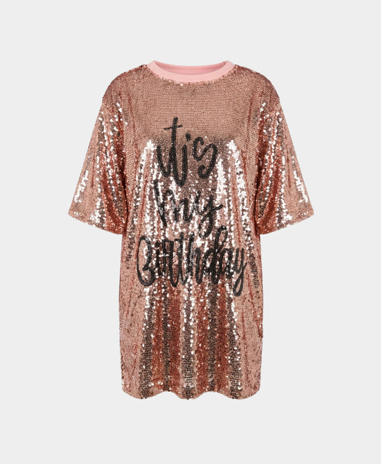 "It's My Birthday" Sequin Dress view 2