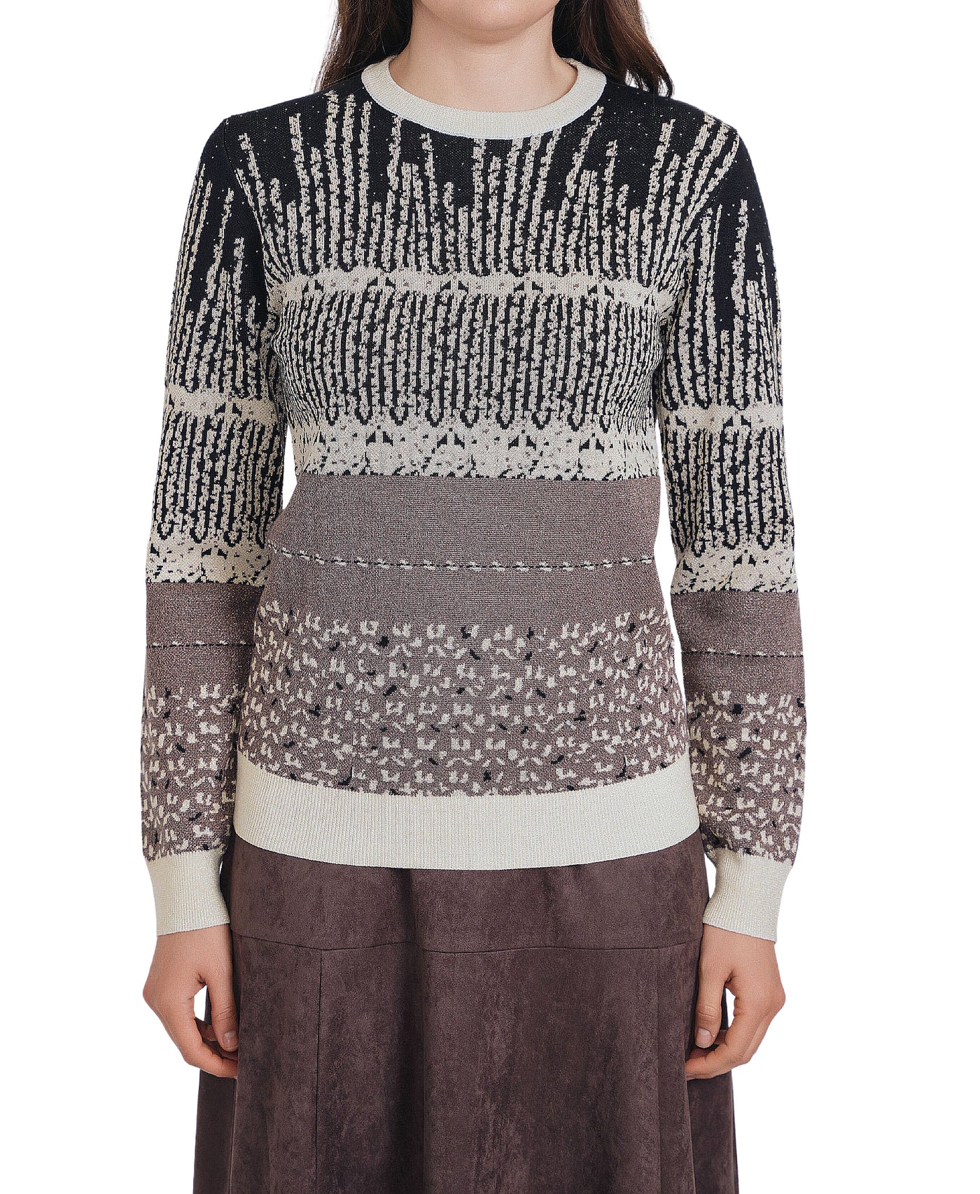 Shimmer Print Sweater image 1