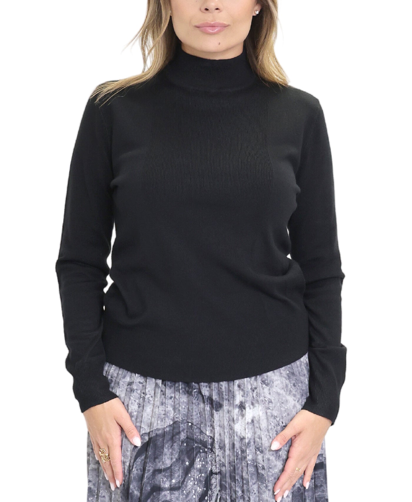 Mock Neck Sweater image 1