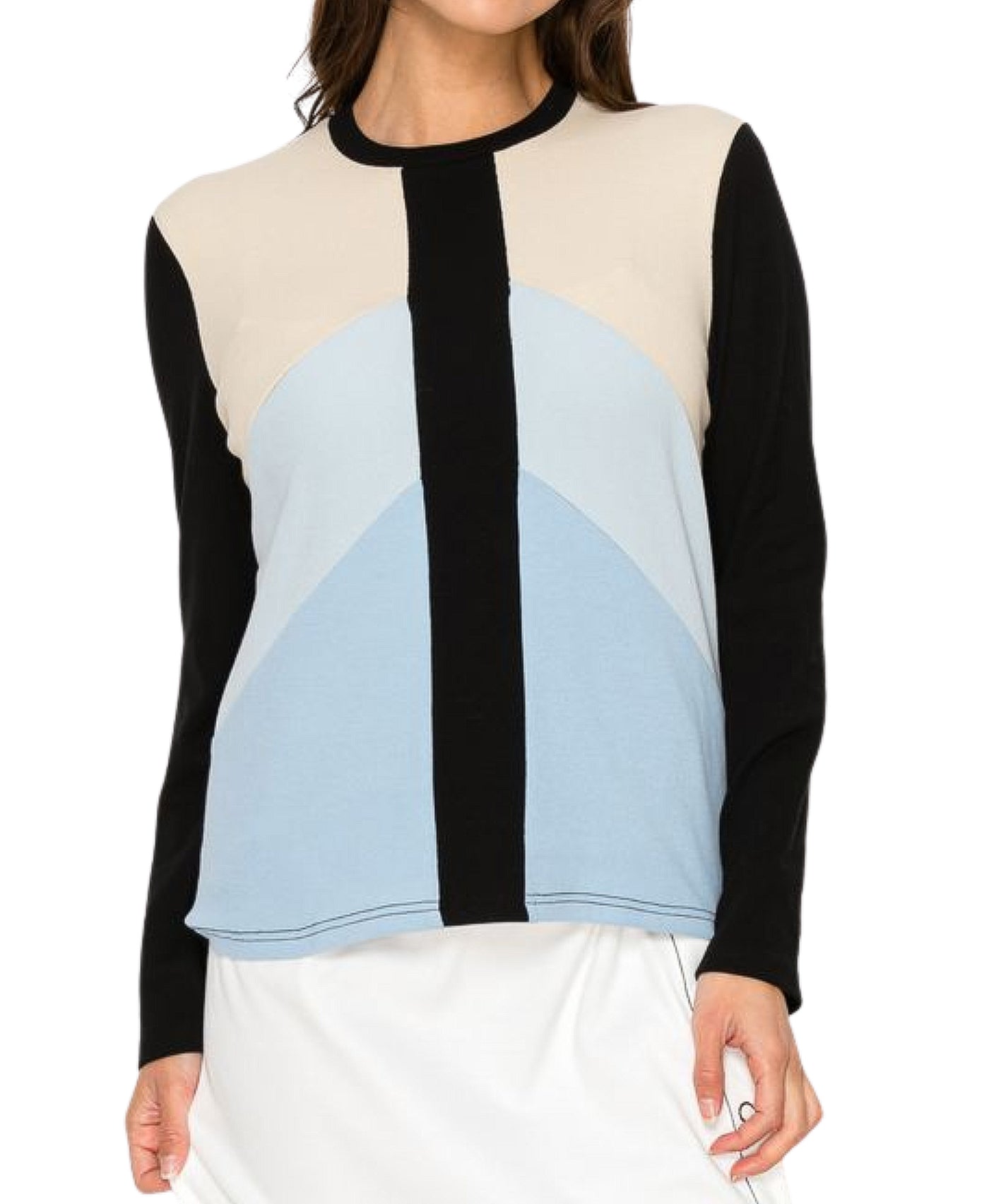 Colorblock Top view 1
