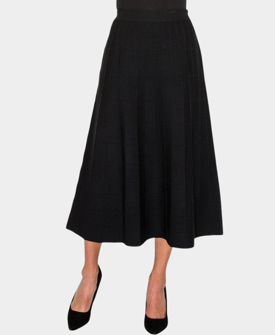 Solid Midi Skirt view 