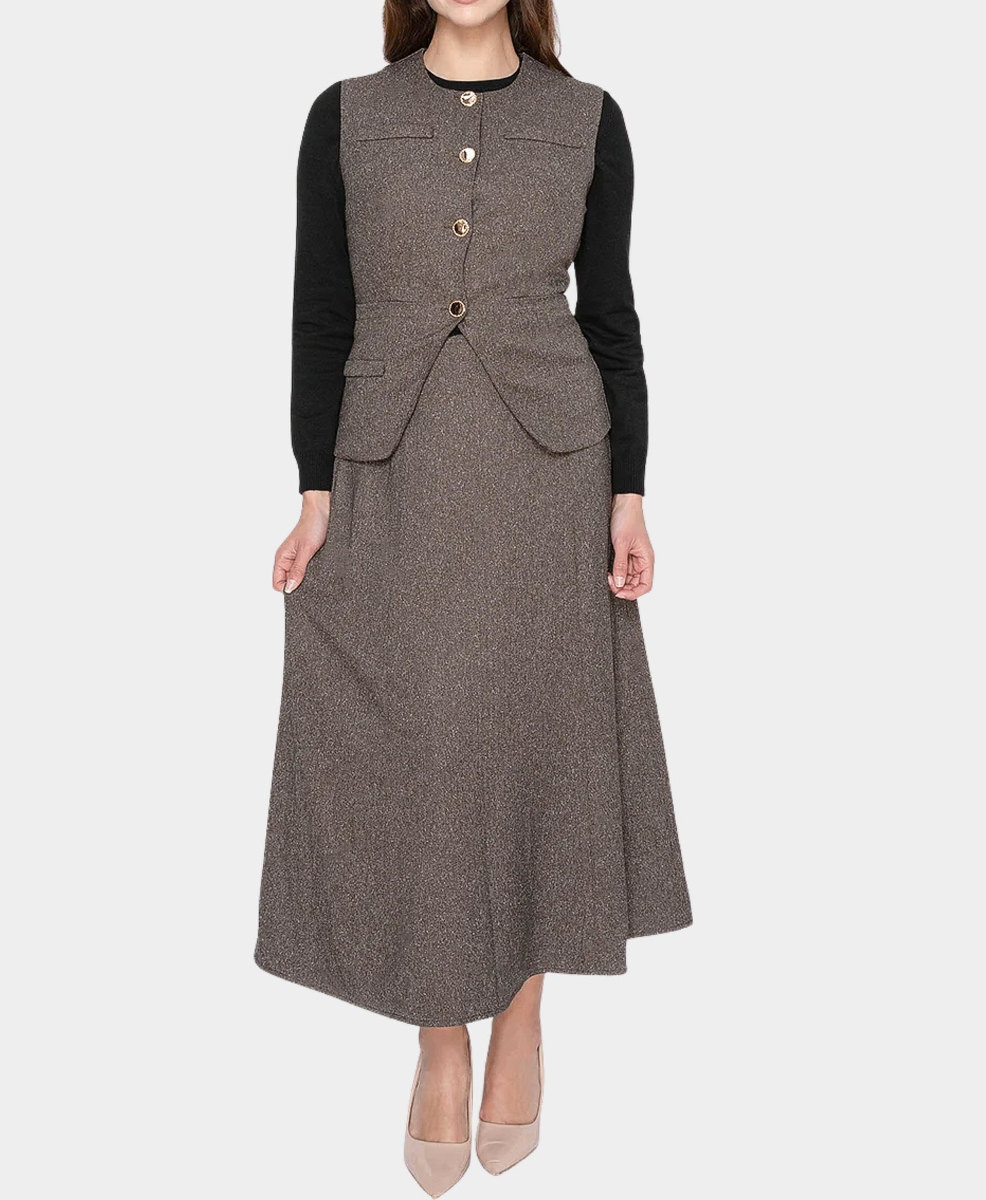 Vest & Skirt Set - 2 Pc Set view 1