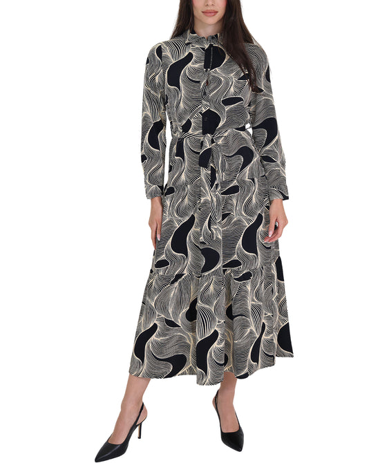 Printed Midi Dress view 