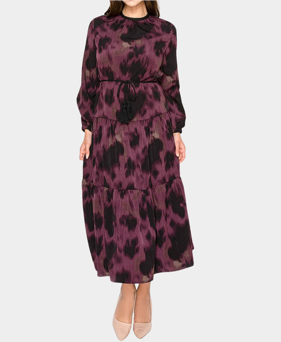 Printed Midi Dress view 