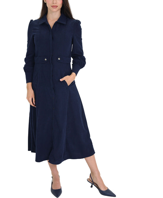 Corduroy Midi Dress view 