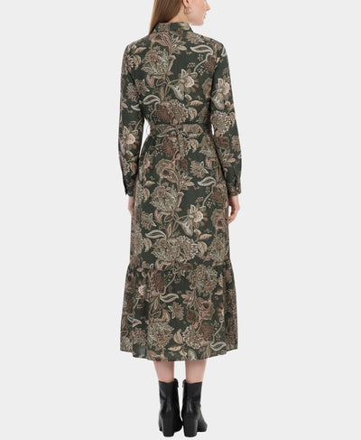 Printed Midi Dress image 2