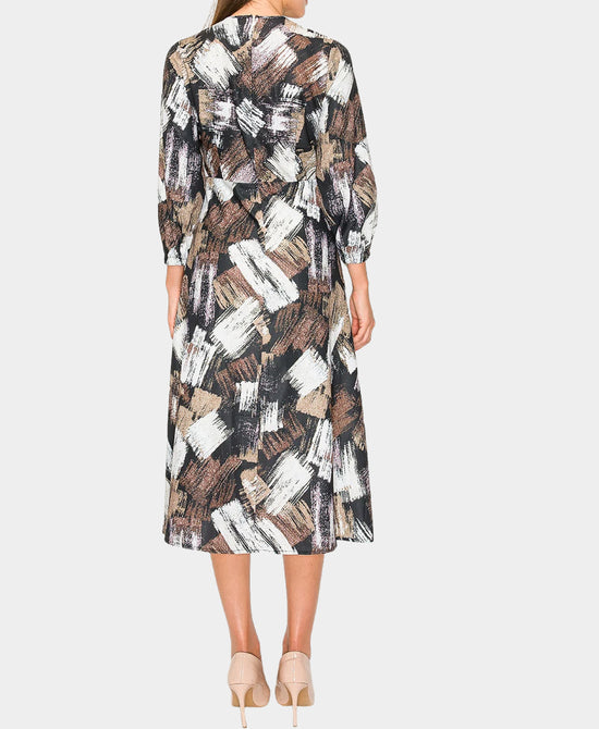 Printed Midi Dress view 