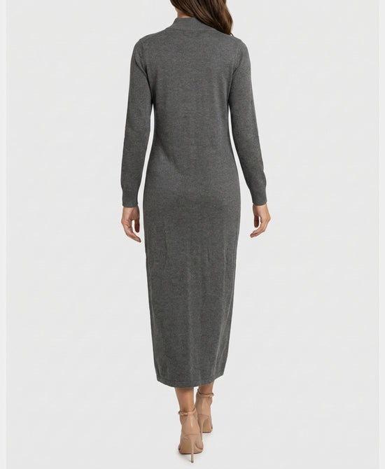 
Knit Maxi Dress in GREY view 2