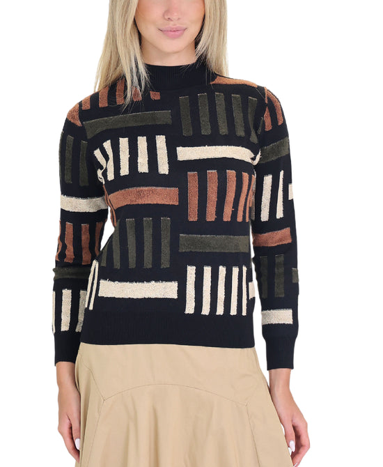 Printed Sweater view 