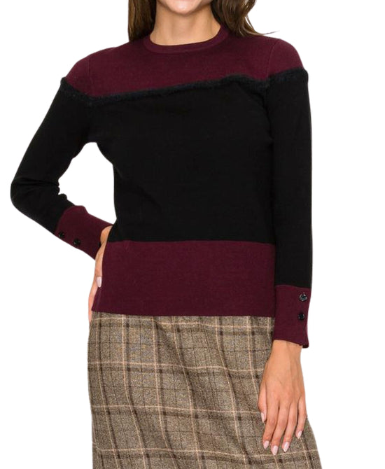 Two Tone Sweater view 