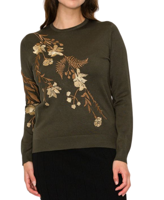 Embroidered Sweater view 