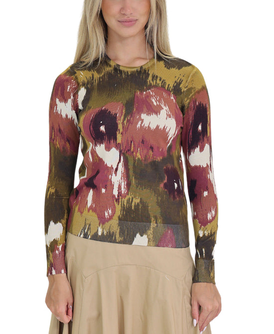 Printed Sweater view 