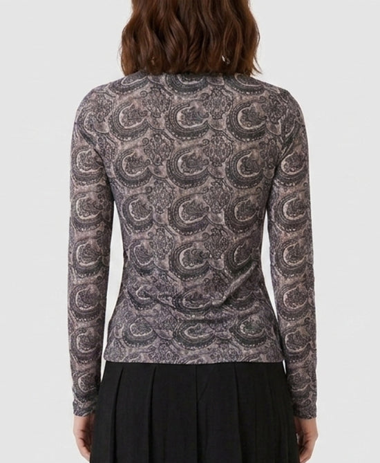 
Paisley Print Top in MULTI view 2