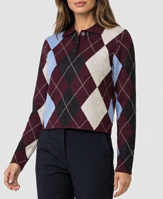
Argyle Sweater in MULTI view 1