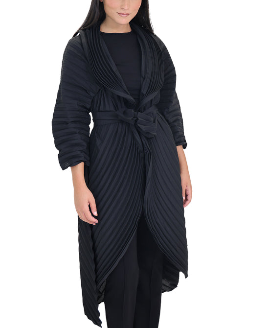 Long Crinkle Cardigan view 
