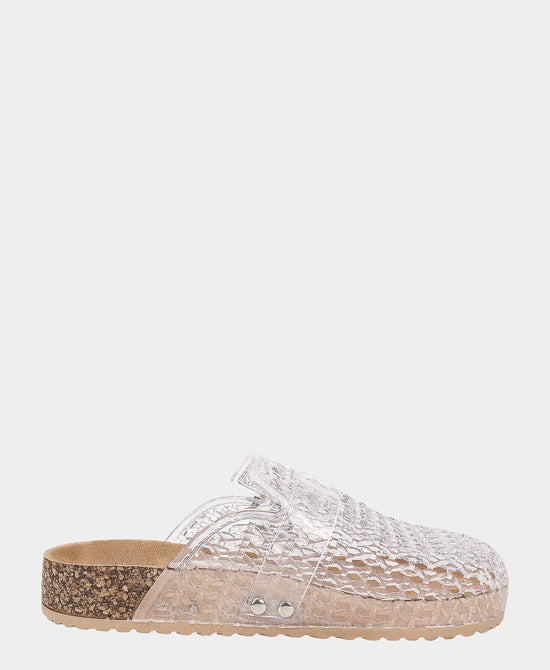 
Jelly Clog w/ Buckle in CLEAR view 2