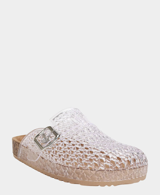 
Jelly Clog w/ Buckle in CLEAR view 1