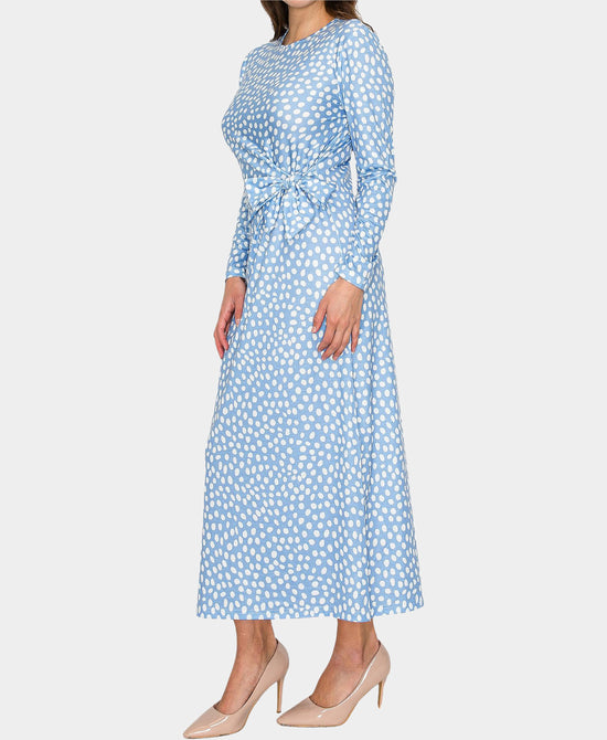 Polka Dot Maxi Dress view 