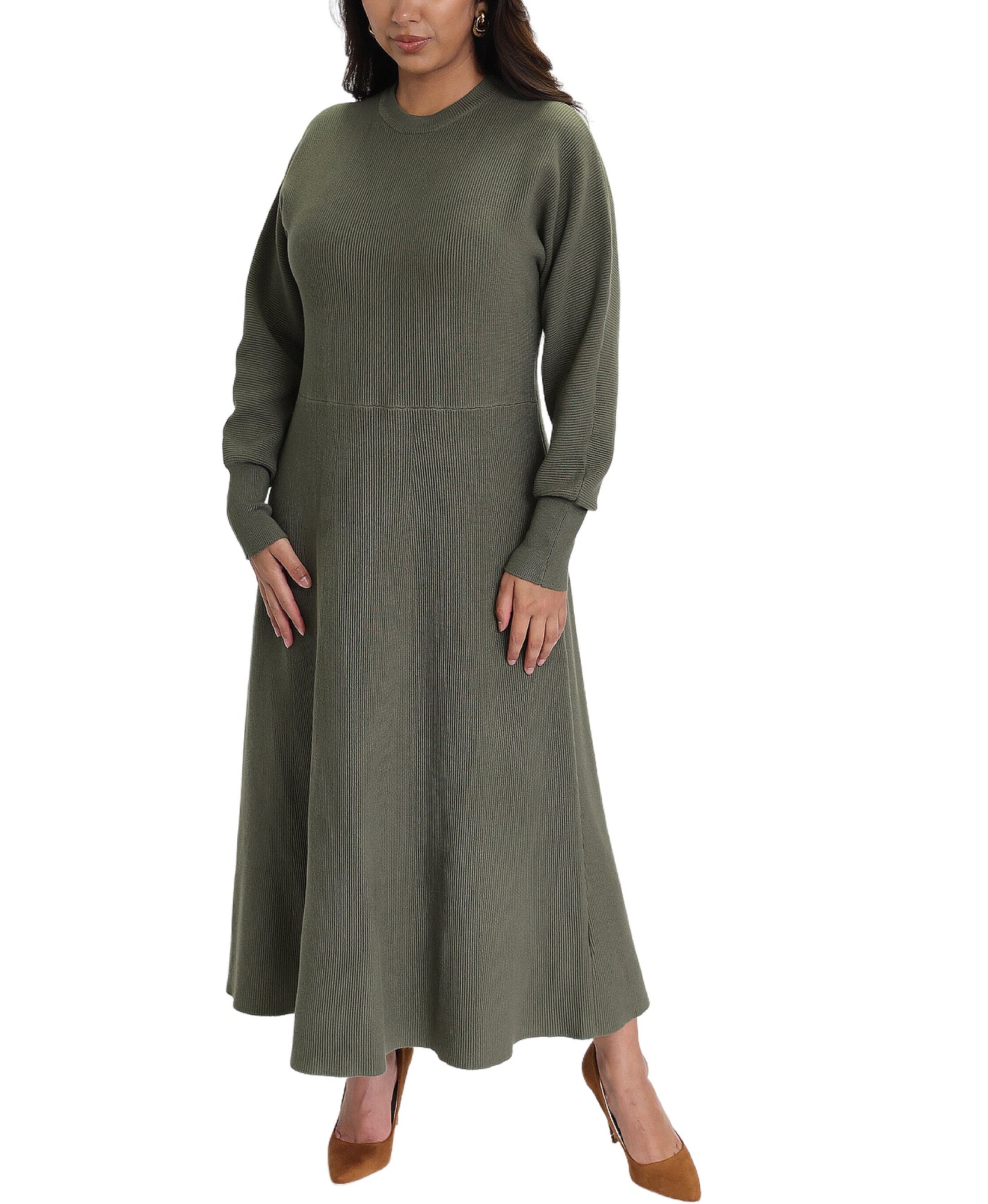 Knit Maxi Dress image 1