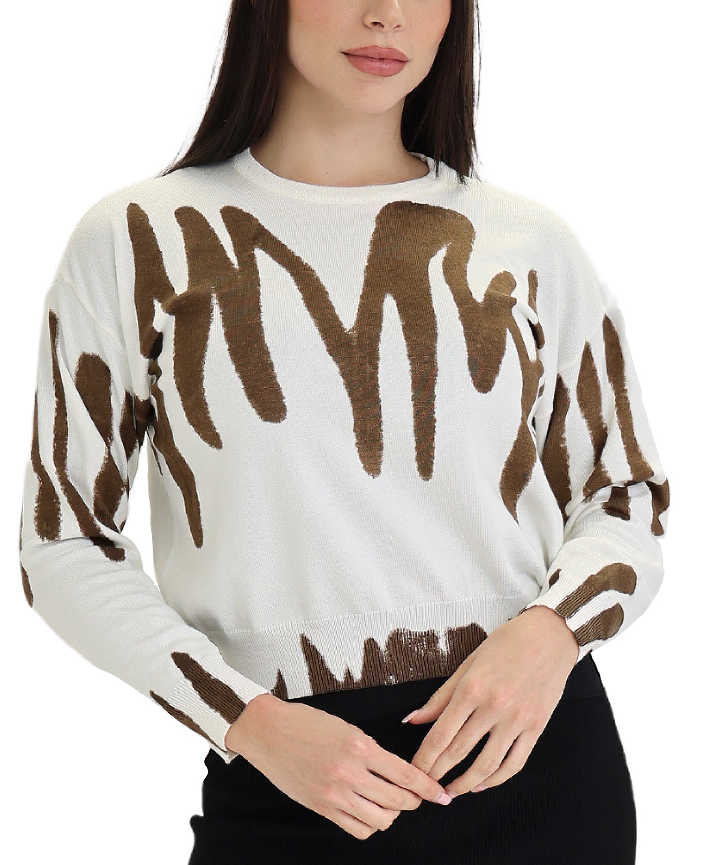 Print Sweater view 1