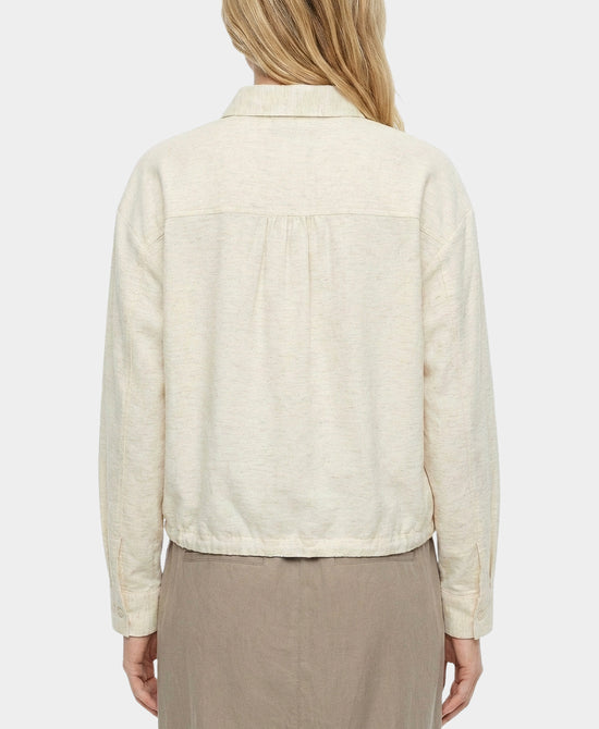 Blouse w/ Drawstring Bottom view 