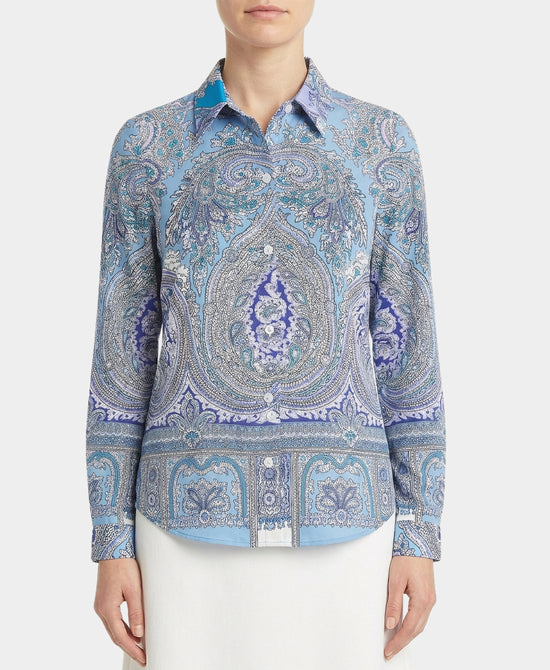 Paisley Print Blouse view 