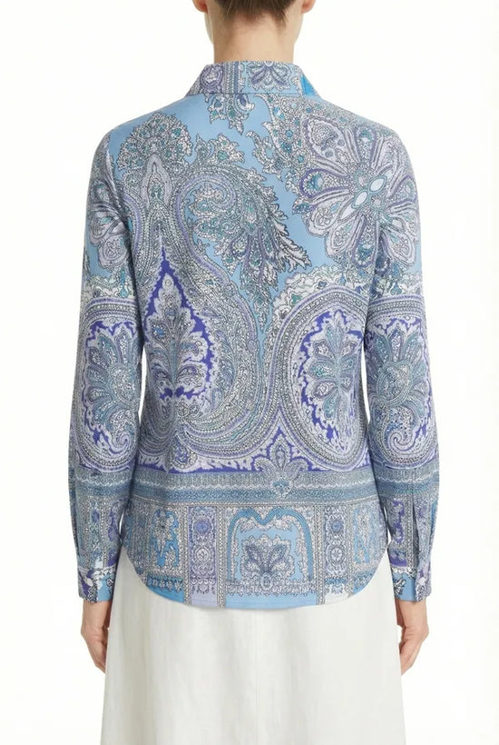 Paisley Print Blouse view 