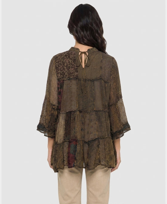
Tiered Top w/ Front Tie in MULTI view 2