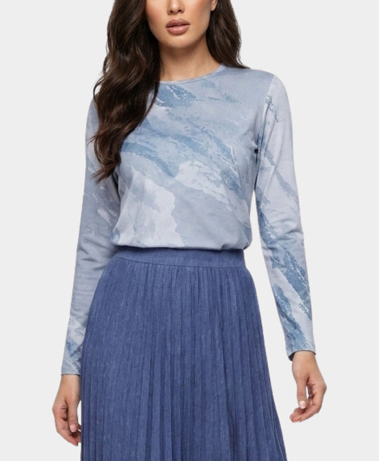 
Tie Dye Top in BLUE view 1