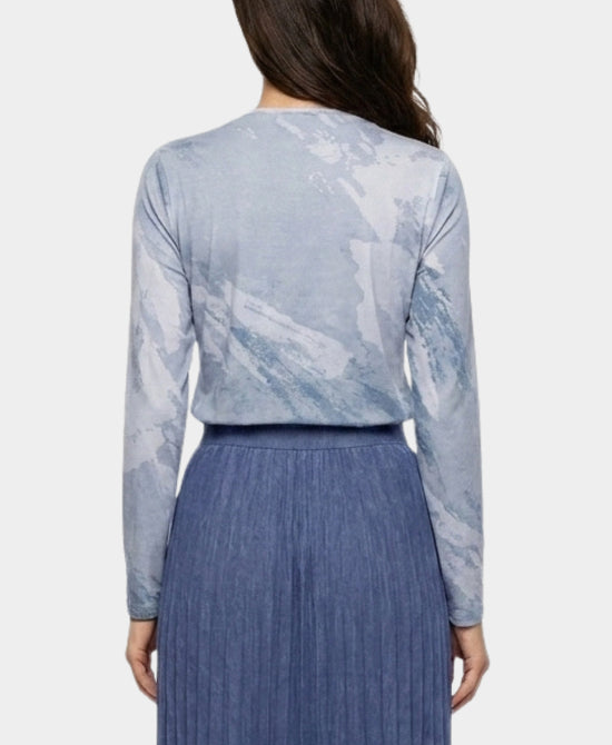 
Tie Dye Top in BLUE view 2
