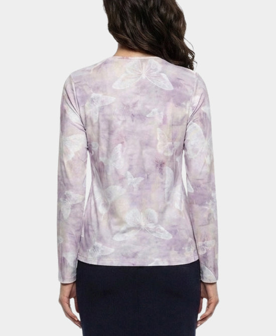 
Butterfly Top in PURPLE MULTI view 2