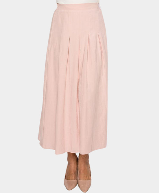 Drop Pleat Midi Skirt view 1