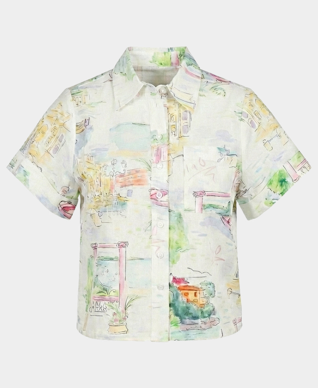 Printed Blouse – FOX'S - Online