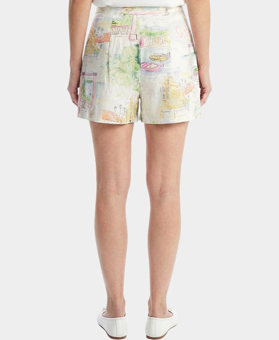 Printed Shorts view 2
