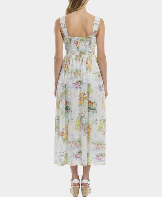 Printed Midi Dress view 2