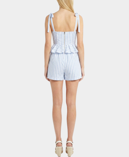 Striped Romper view 2