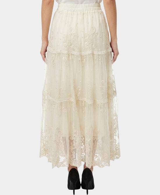 Lace Midi Skirt view 2