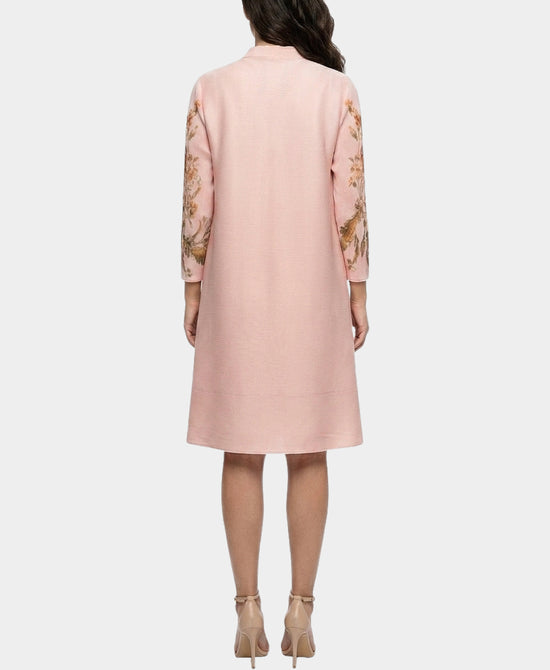 
Plisse Printed Dress in PINK view 2