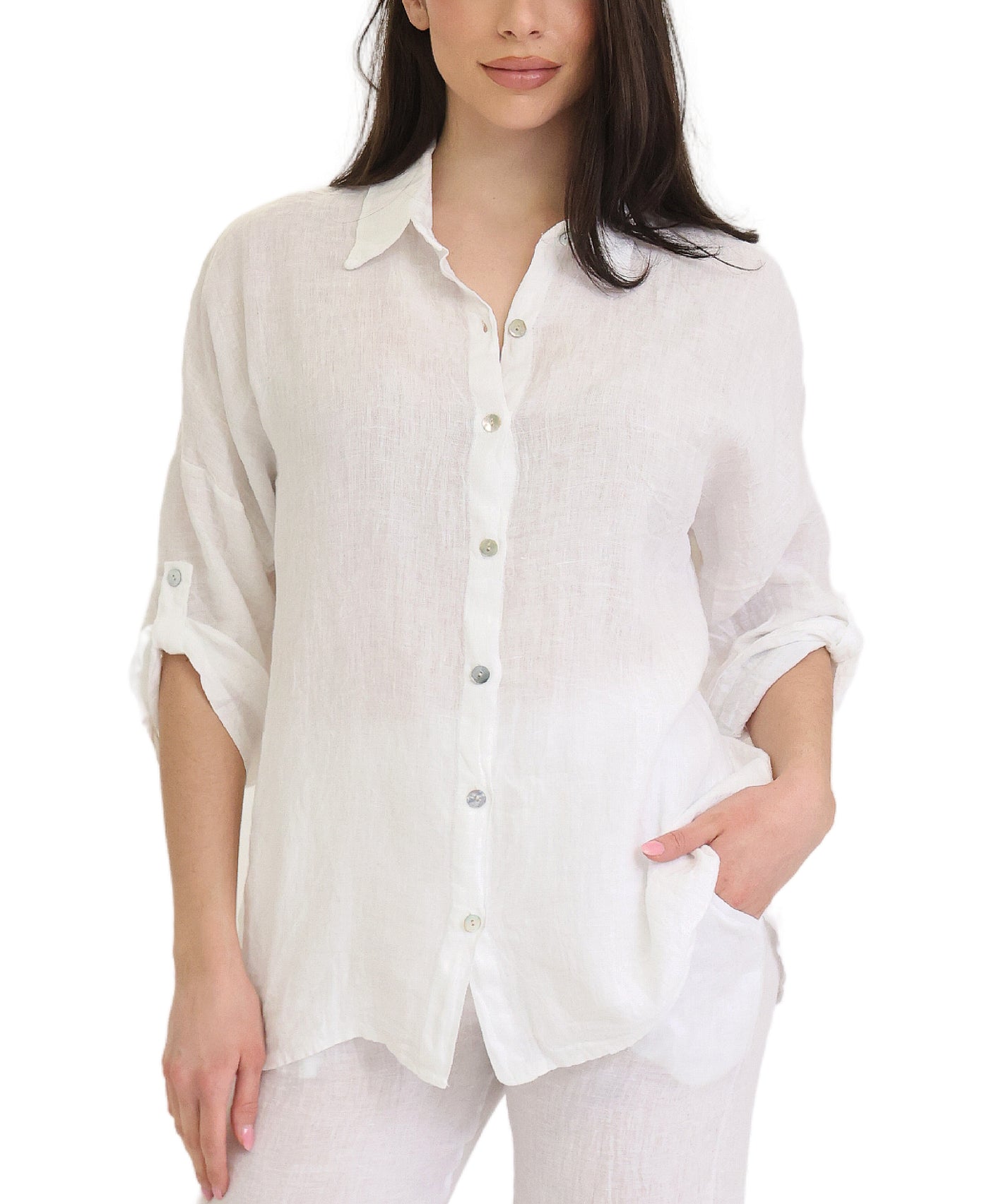 Linen Top view 1