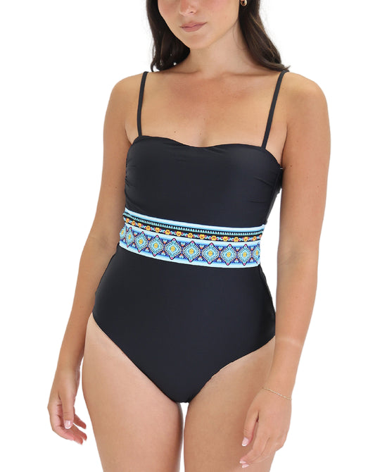 Reversible Printed One Piece Swimsuit view 1