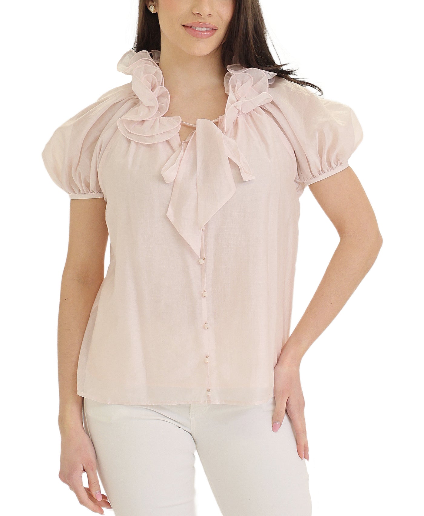 Puff Sleeve Blouse view 1