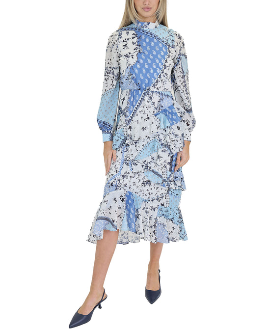 Printed Midi Dress view 