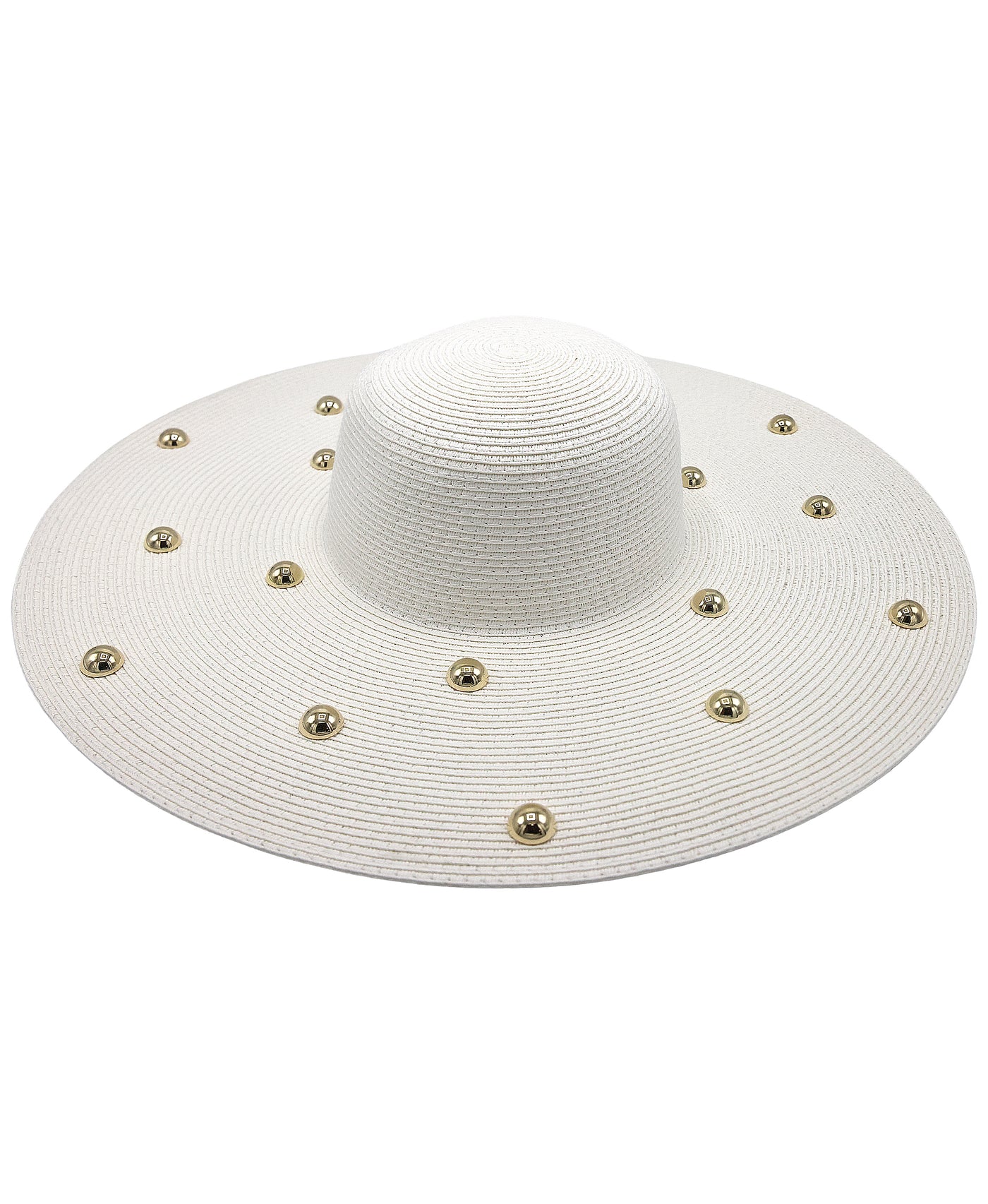 Floppy Straw Hat w/ Grommets view 1