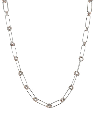 Sterling Silver Paperclip Chain Necklace image 1